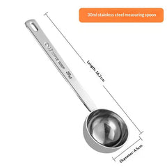 Stainless dosing spoon