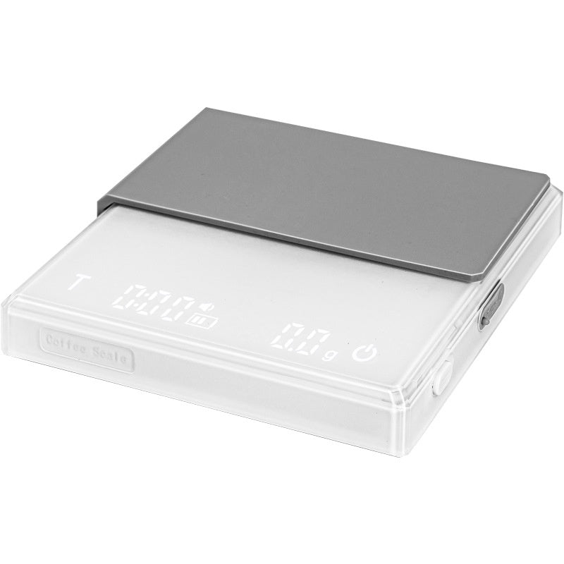 Coffee scale with USB-C charging cable