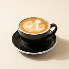 Cappuccino cup and saucer